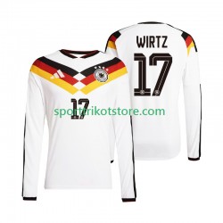 Deutschland Herren Heim trikot WM 2026 Langarm Florian Wirtz 17