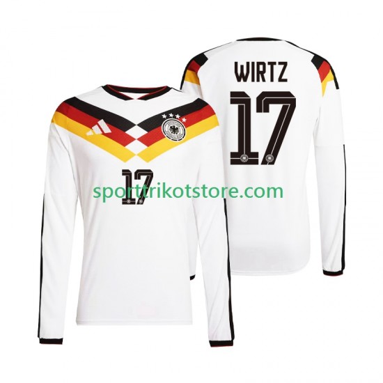 Deutschland Herren Heim trikot WM 2026 Langarm Florian Wirtz 17
