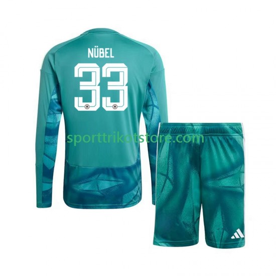 Deutschland Kinderset Heim trikot WM 2026 Langarm Torwart Alexander Nubel 33
