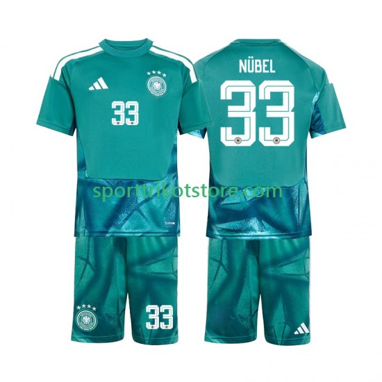 Deutschland Kinderset Heim trikot WM 2026 Kurzarm Torwart Alexander Nubel 33