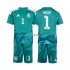 Deutschland Kinderset Heim trikot WM 2026 Kurzarm Torwart Manuel Neuer 1