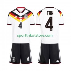 Deutschland Kinderset Heim trikot WM 2026 Kurzarm Jonathan Tah 4