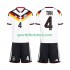 Deutschland Kinderset Heim trikot WM 2026 Kurzarm Jonathan Tah 4