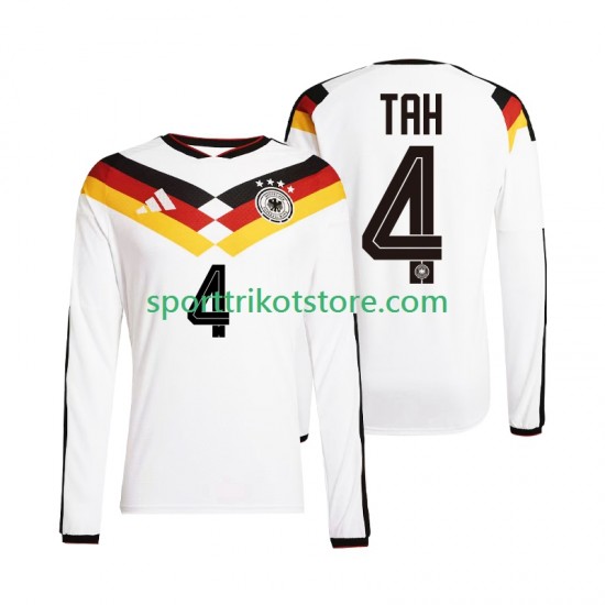 Deutschland Herren Heim trikot WM 2026 Langarm Jonathan Tah 4