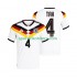 Deutschland Herren Heim trikot WM 2026 Kurzarm Jonathan Tah 4