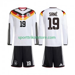 Deutschland Kinderset Heim trikot WM 2026 Langarm Leroy Sane 19