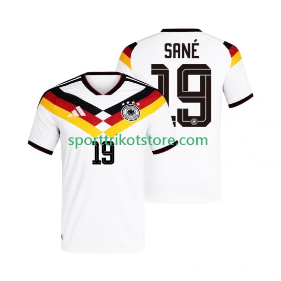 Deutschland Herren Heim trikot WM 2026 Kurzarm Leroy Sane 19