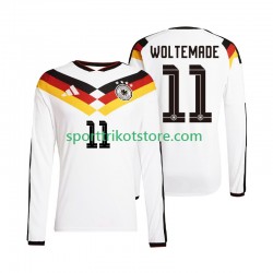 Deutschland Herren Heim trikot WM 2026 Langarm Woltemade 11