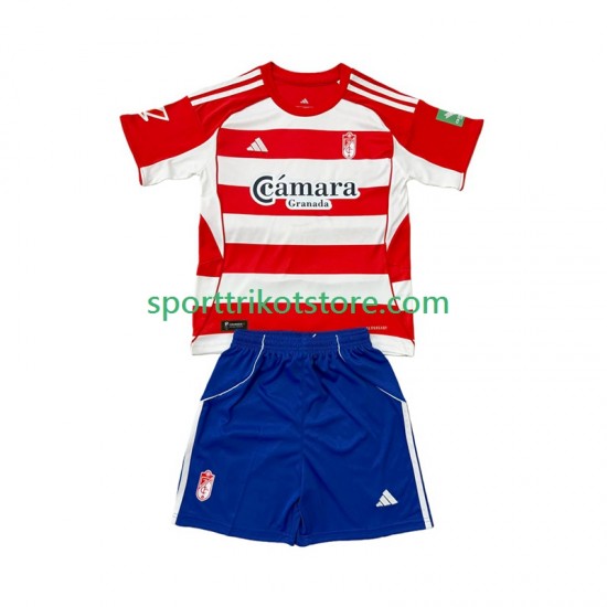 Granada Kinderset Heim trikot 2025-2026 Kurzarm