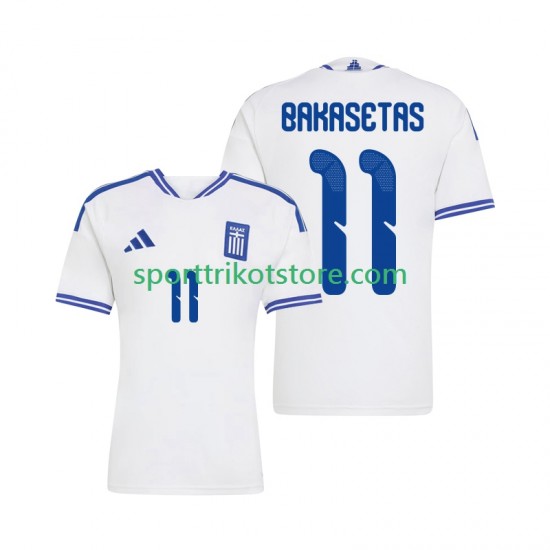 Griechenland Herren Heim trikot 2026 Kurzarm Anastasios Bakasetas 11