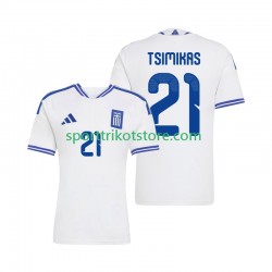 Griechenland Herren Heim trikot 2026 Kurzarm Konstantinos Tsimikas 21