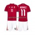 Ungarn Kinderset Heim trikot WM 2026 Kurzarm Kerkez 11
