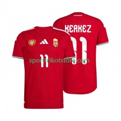 Ungarn Herren Heim trikot WM 2026 Kurzarm Kerkez 11