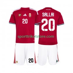 Ungarn Kinderset Heim trikot WM 2026 Kurzarm Sallai 20