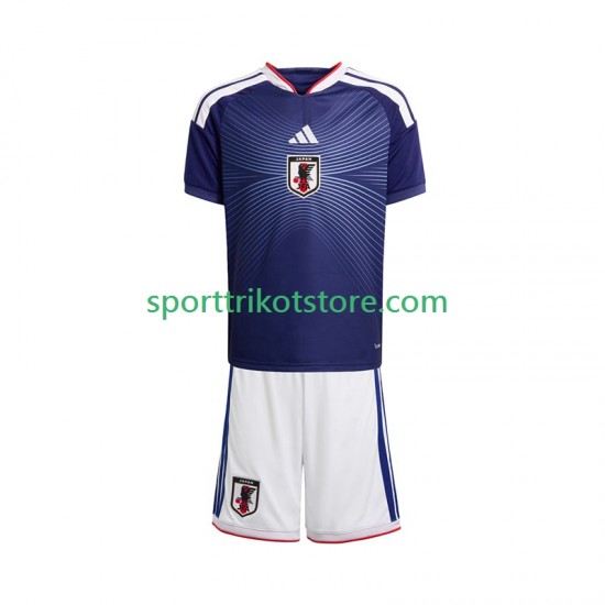 Japan Kinderset Heim trikot WM 2026 Kurzarm