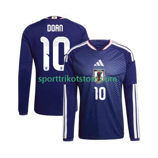 Japan Herren Heim trikot WM 2026 Langarm Ritsu Doan 10