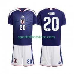 Japan Kinderset Heim trikot WM 2026 Kurzarm Kubo 20