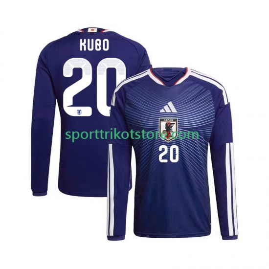 Japan Herren Heim trikot WM 2026 Langarm Kubo 20