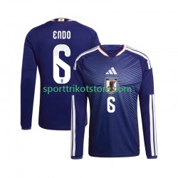 Japan Herren Heim trikot WM 2026 Langarm Wataru Endo 6