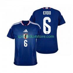 Japan Herren Heim trikot WM 2026 Kurzarm Wataru Endo 6