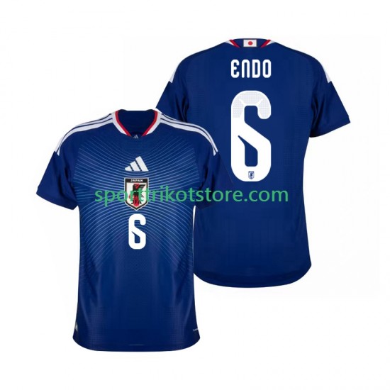 Japan Herren Heim trikot WM 2026 Kurzarm Wataru Endo 6