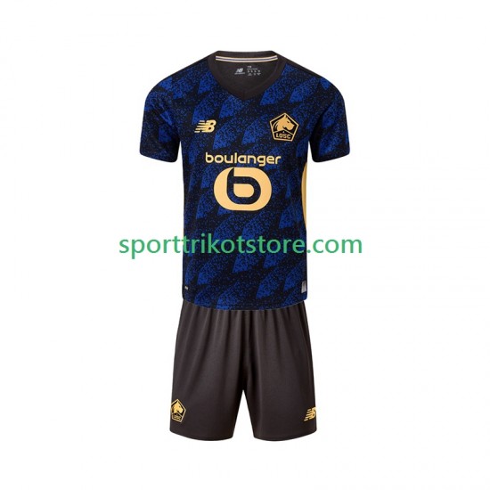 LOSC Lille Kinderset Ausweich trikot 2025-2026 Kurzarm