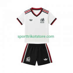 Mexiko Kinderset Auswärts trikot WM 2026 Kurzarm