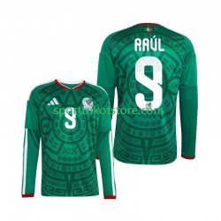 Mexiko Herren Heim trikot WM 2026 Langarm Raul Jimenez 9
