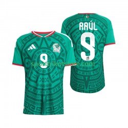 Mexiko Herren Heim trikot WM 2026 Kurzarm Raul Jimenez 9