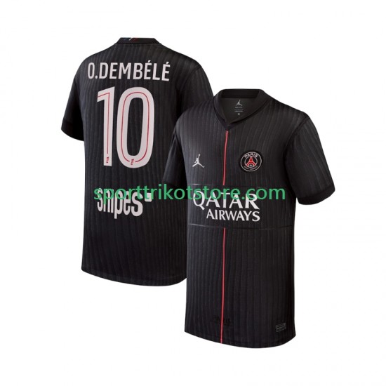 Paris Saint-Germain Herren Viertes trikot 2025-2026 Kurzarm Ousmane Dembele 10