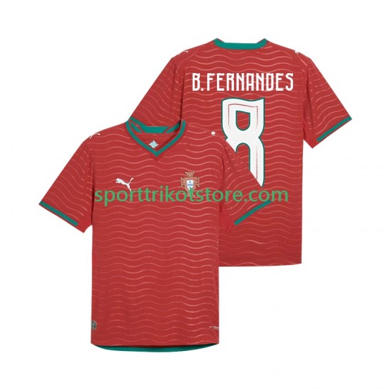 Portugal Herren Heim trikot WM 2026 Kurzarm Bruno Fernandes 8