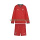 Portugal Kinderset Heim trikot WM 2026 Langarm