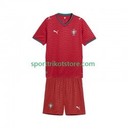 Portugal Kinderset Heim trikot WM 2026 Kurzarm