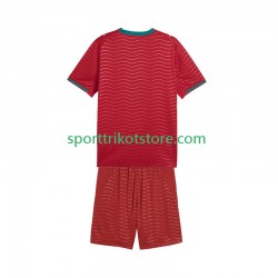 Portugal Kinderset Heim trikot WM 2026 Kurzarm