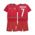 Portugal Kinderset Heim trikot WM 2026 Kurzarm Cristiano Ronaldo 7