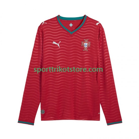 Portugal Herren Heim trikot WM 2026 Langarm