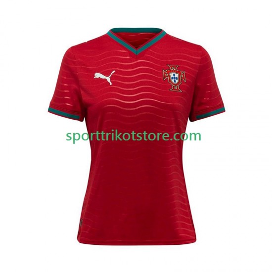 Portugal Dame Heim trikot WM 2026 Kurzarm