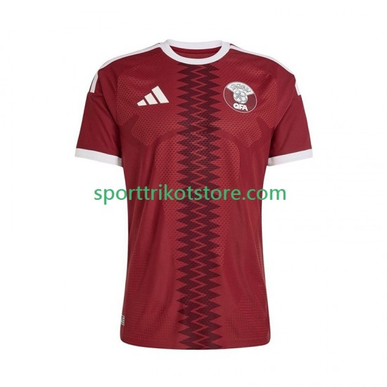 Katar Herren Heim trikot WM 2026 Kurzarm