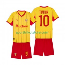 RC Lens Kinderset Heim trikot 2025-2026 Kurzarm Florian Thauvin 10