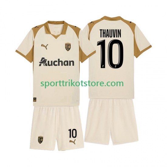 RC Lens Kinderset Ausweich trikot 2025-2026 Kurzarm Florian Thauvin 10