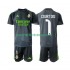 Real Madrid Kinderset Ausweich trikot 2025-2026 Kurzarm Torwart Thibaut Courtois 1