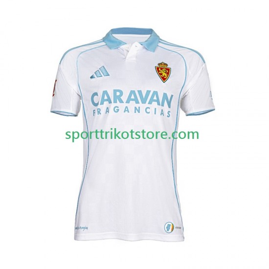 Real Zaragoza Herren Heim trikot 2025-2026 Kurzarm