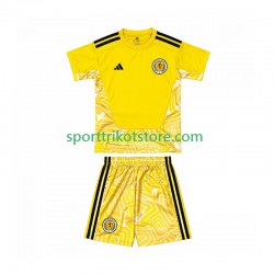 Schottland Kinderset Heim trikot 2026 Kurzarm Torwart
