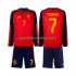 Spanien Kinderset Heim trikot WM 2026 Langarm Ferran Torres 7