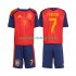 Spanien Kinderset Heim trikot WM 2026 Kurzarm Ferran Torres 7