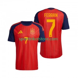 Spanien Herren Heim trikot WM 2026 Kurzarm Ferran Torres 7