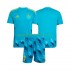 Spanien Kinderset Heim trikot WM 2026 Kurzarm Torwart