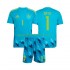 Spanien Kinderset Heim trikot WM 2026 Kurzarm Torwart David Raya 1