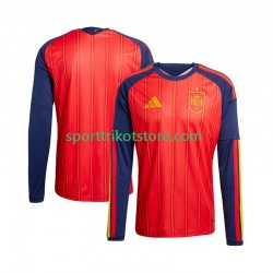 Spanien Herren Heim trikot WM 2026 Langarm