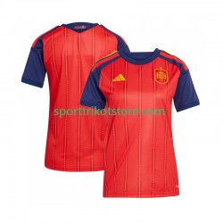 Spanien Dame Heim trikot WM 2026 Kurzarm